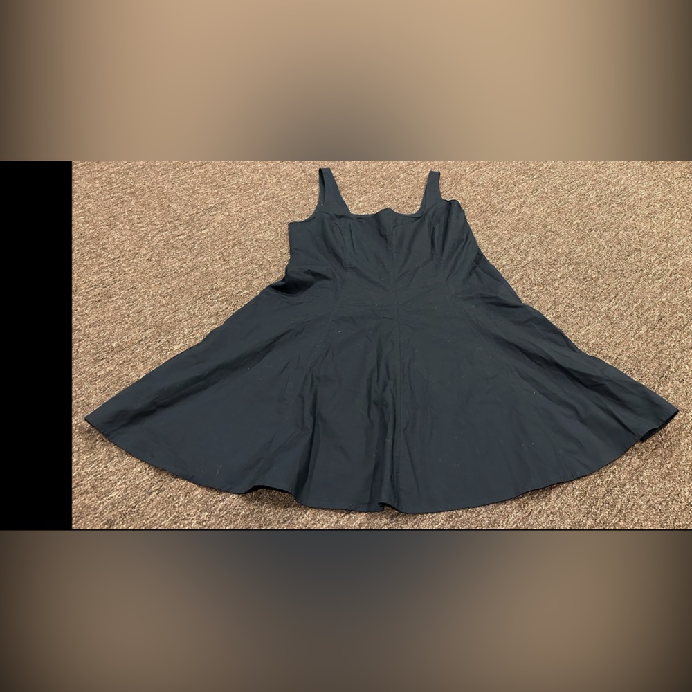 GAP Sz 10 Petite Women's Elegant Black Sleeveless tank Dress